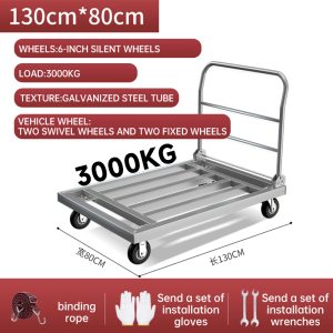 Foldable Double-Barreled Handrail